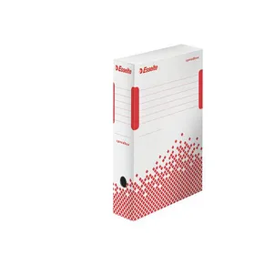 Schnellfaltbare Archivbox Esselte Speedbox 80 mm, Weiß